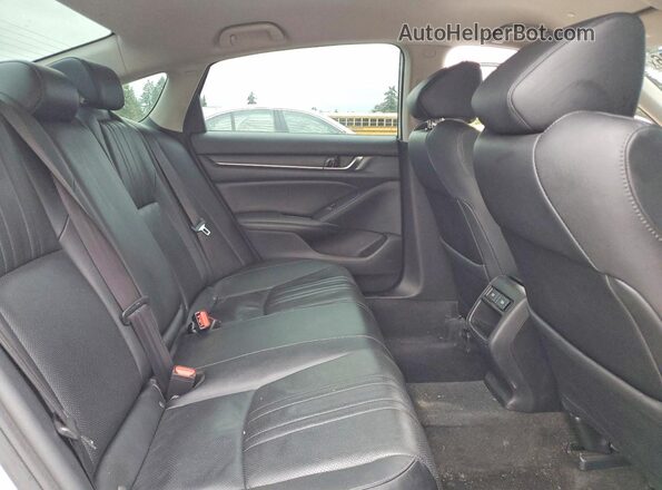 1HGCV1F45MA003668 2021 HONDA ACCORD Белый Вид задних сидений