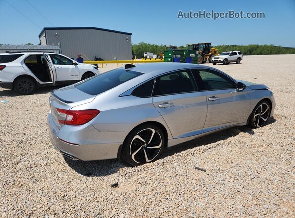 1HGCV1F45MA009955 2021 HONDA ACCORD Silver Trasero derecho