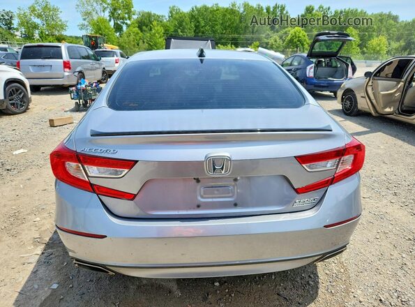 1HGCV1F45MA022138 2021 HONDA ACCORD Silver Vista trasera