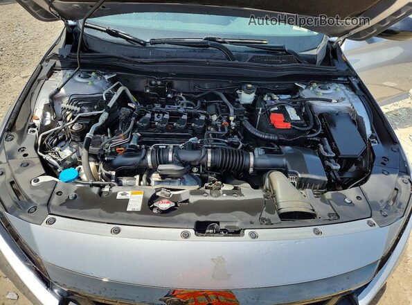 1HGCV1F45MA022138 2021 HONDA ACCORD Silver Vista interior trasera