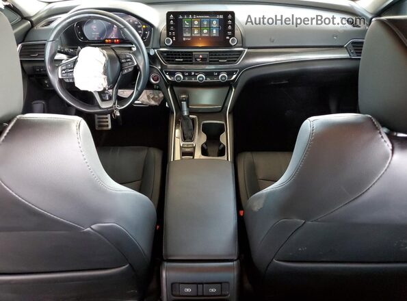 1HGCV1F45MA038078 2021 HONDA ACCORD Gray Vista del salpicadero