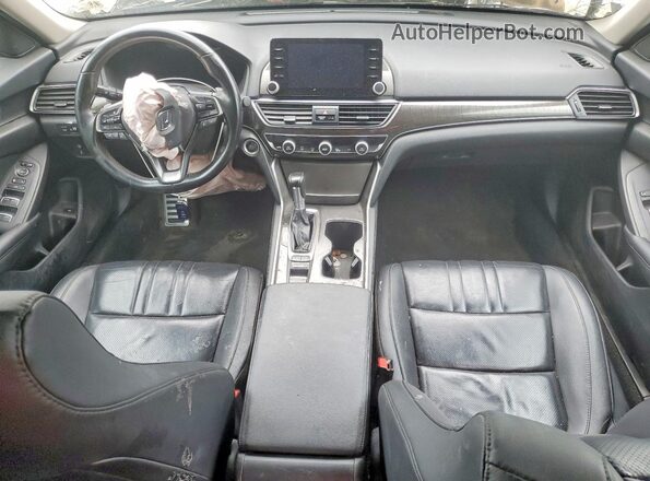 1HGCV1F45MA113510 2021 HONDA ACCORD White Dashboard view
