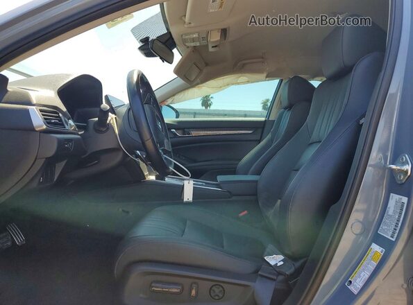 1HGCV1F45NA097696 2022 HONDA ACCORD Gray Widok wnętrza z przodu