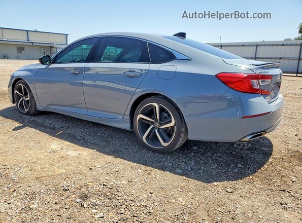 1HGCV1F45NA097696 2022 HONDA ACCORD Gray Tył lewy