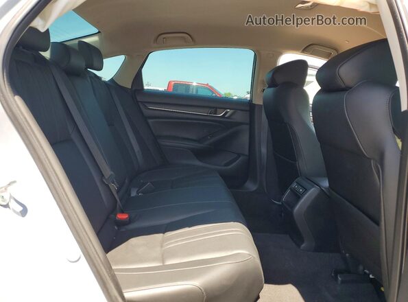 1HGCV1F45NA097696 2022 HONDA ACCORD Gray Widok tylnych siedzeń