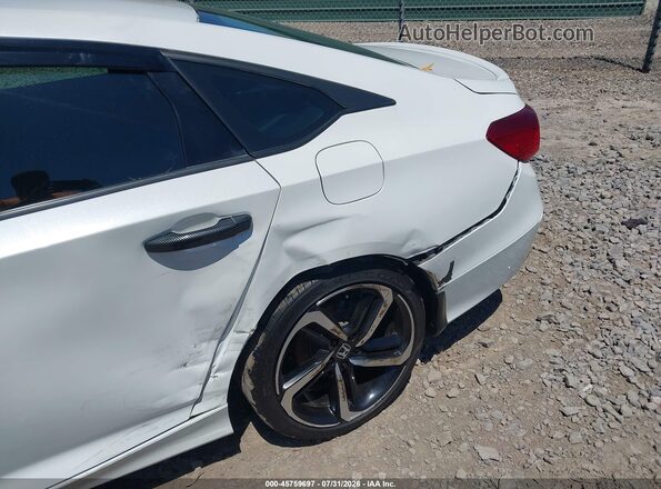 1HGCV1F45NA120278 2022 HONDA ACCORD White Widok z przodu