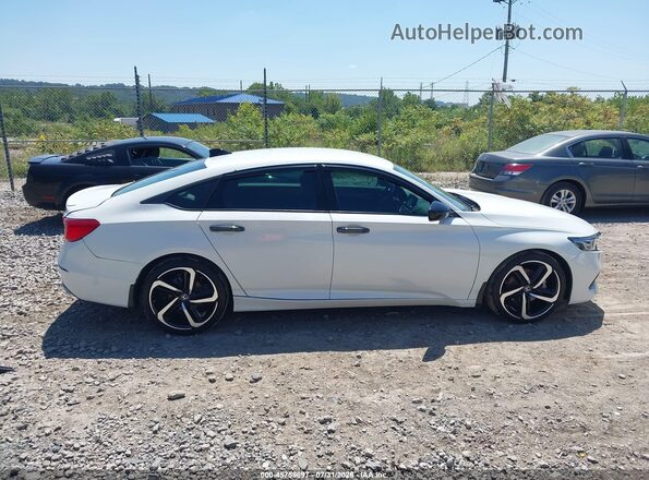 1HGCV1F45NA120278 2022 HONDA ACCORD White Widok wnętrza z tyłu