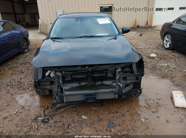 1HGCV1F46JA055564 2018 HONDA ACCORD Black Սալոնի հետևի տեսք