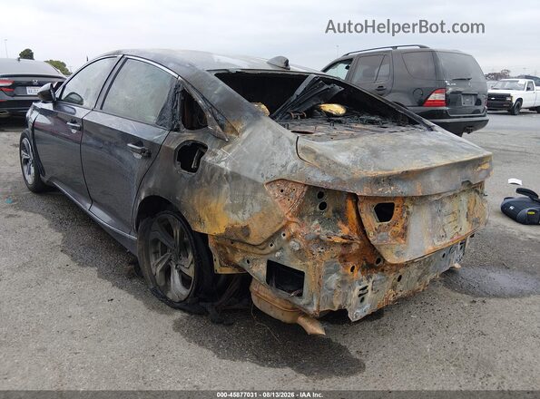 1HGCV1F46LA053834 2020 HONDA ACCORD Gray Հետևի ձախ