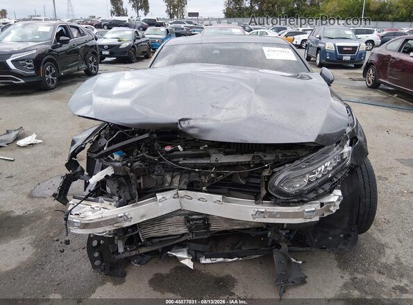 1HGCV1F46LA053834 2020 HONDA ACCORD Gray Դիմացի տեսք