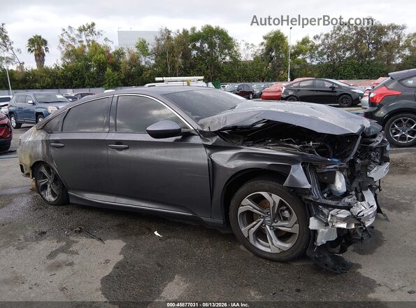 1HGCV1F46LA053834 2020 HONDA ACCORD Gray Սարքավորումների վահանակի տեսք