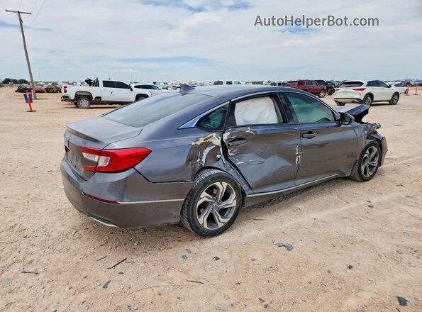 1HGCV1F46LA097252 2020 HONDA ACCORD Gray უკანა მარჯვენა
