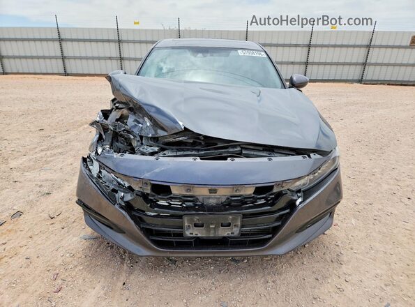 1HGCV1F46LA097252 2020 HONDA ACCORD Gray წინა ხედი