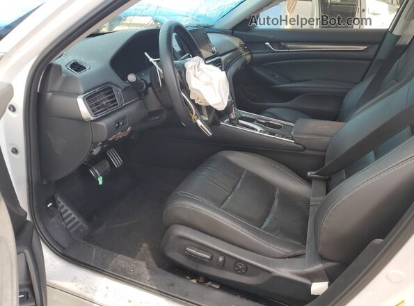 1HGCV1F46MA108039 2021 HONDA ACCORD White Vista de la etiqueta del VIN
