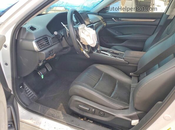 1HGCV1F46MA108039 2021 HONDA ACCORD White Vista interior delantera