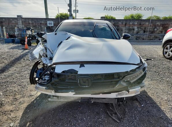 1HGCV1F46MA108039 2021 HONDA ACCORD White Vista interior de 360 grados