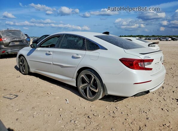 1HGCV1F46NA087985 2022 HONDA ACCORD White Tył lewy