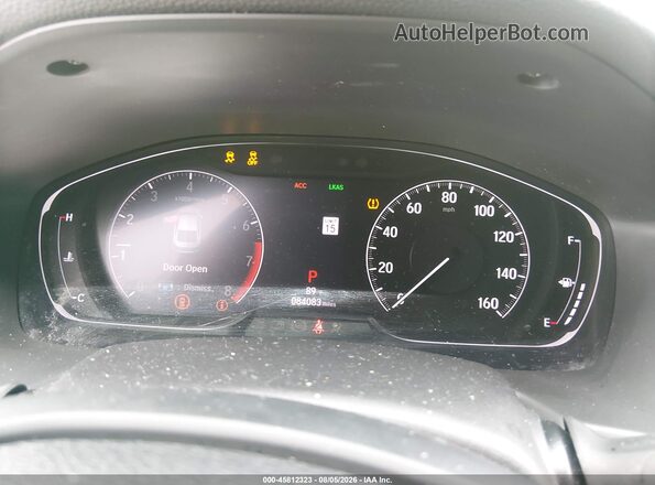 1HGCV1F47JA109633 2018 HONDA ACCORD White Widok tylnych siedzeń