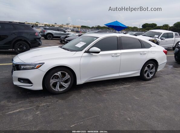 1HGCV1F47JA109633 2018 HONDA ACCORD White Przód lewy