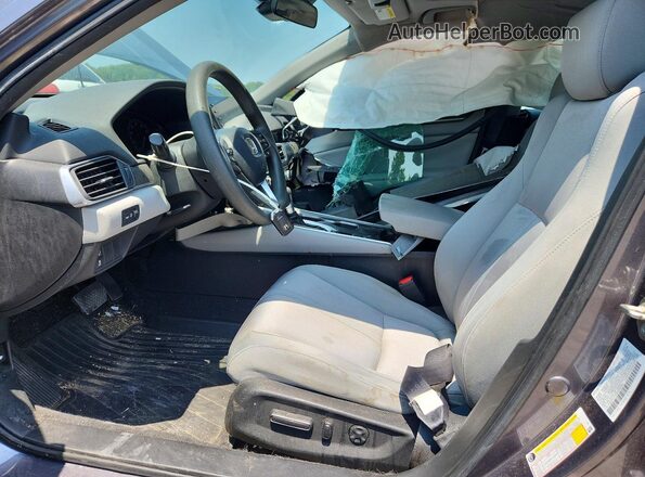 1HGCV1F47KA080040 2019 HONDA ACCORD Gray Front interior view