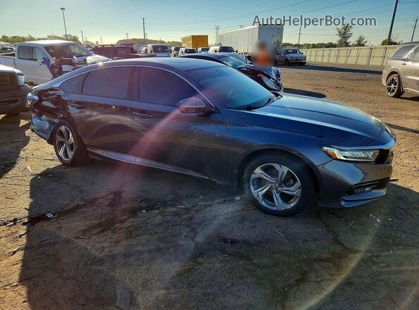 1HGCV1F47LA011284 2020 HONDA ACCORD Gray Передня права чверть