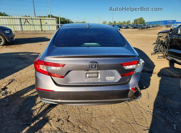 1HGCV1F47LA011284 2020 HONDA ACCORD Gray Вид ззаду