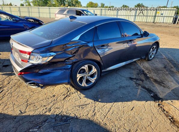 1HGCV1F47LA011284 2020 HONDA ACCORD Gray Задня права чверть