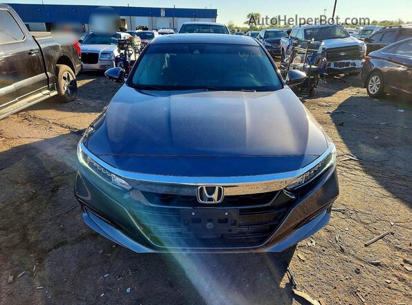 1HGCV1F47LA011284 2020 HONDA ACCORD Gray Вид спереду