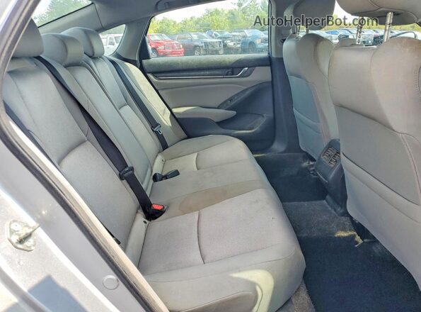 1HGCV1F47LA060937 2020 HONDA ACCORD Silver Հետևի նստատեղերի տեսք