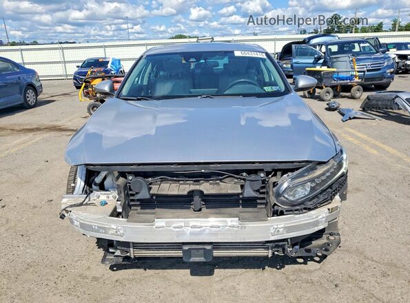 1HGCV1F47LA060937 2020 HONDA ACCORD Silver Դիմացի տեսք