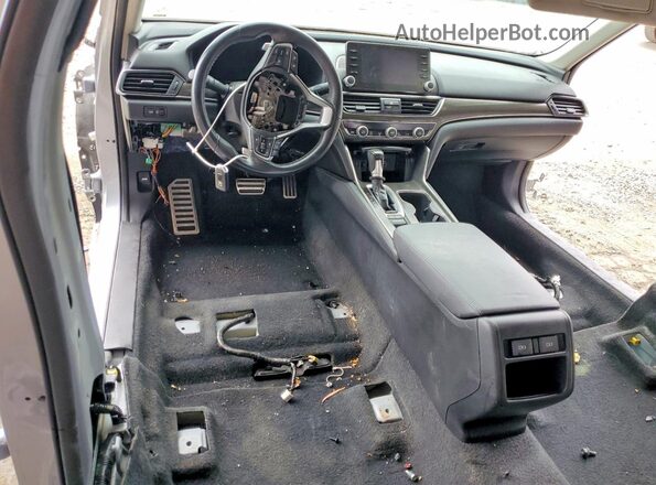 1HGCV1F47MA027115 2021 HONDA ACCORD Silver Vista del salpicadero