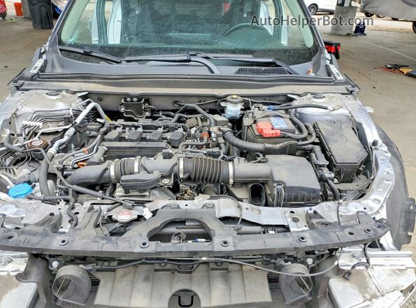 1HGCV1F47MA027115 2021 HONDA ACCORD Silver Vista interior trasera