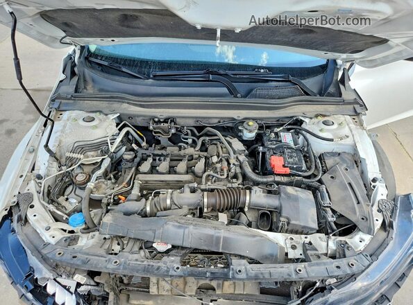 1HGCV1F47MA111726 2021 HONDA ACCORD White Սալոնի հետևի տեսք