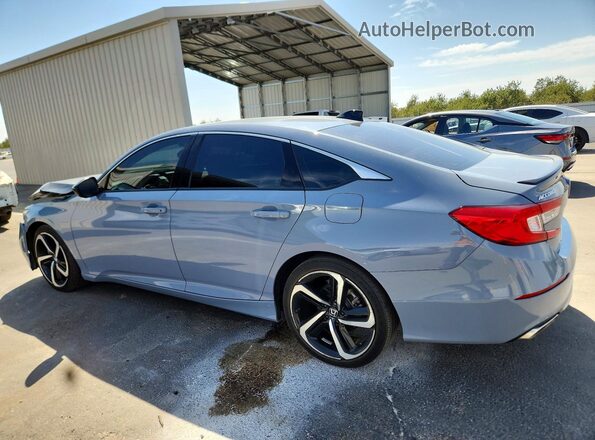 1HGCV1F47NA028105 2022 HONDA ACCORD Gray Tył lewy