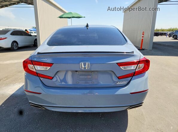 1HGCV1F47NA028105 2022 HONDA ACCORD Gray Widok z tyłu