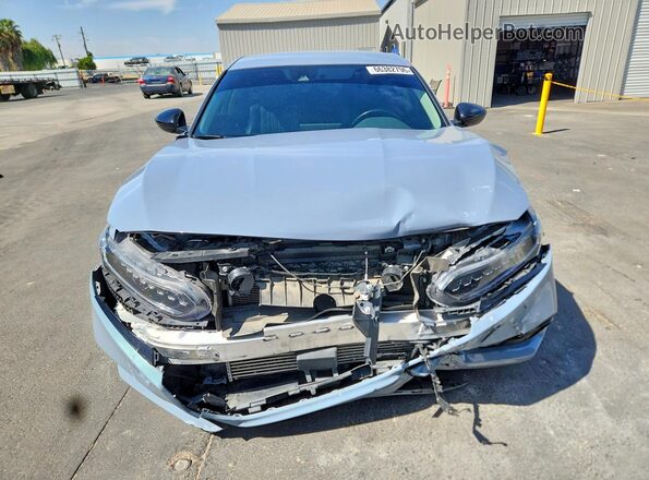 1HGCV1F47NA028105 2022 HONDA ACCORD Gray Widok z przodu
