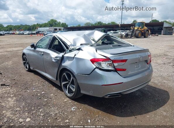 1HGCV1F47NA066787 2022 HONDA ACCORD Silver Tył lewy