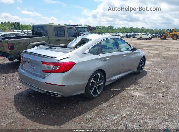 1HGCV1F47NA066787 2022 HONDA ACCORD Silver Tył prawy