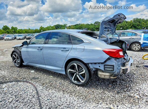 1HGCV1F47NA074288 2022 HONDA ACCORD Turquoise უკანა მარცხენა