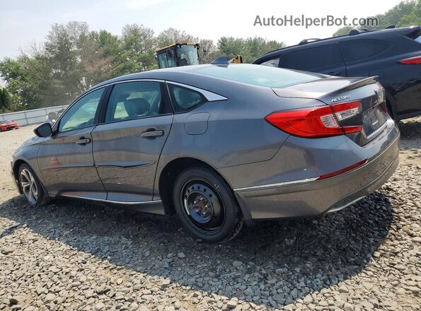 1HGCV1F48JA004938 2018 HONDA ACCORD Silver Trasero izquierdo