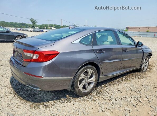 1HGCV1F48JA004938 2018 HONDA ACCORD Silver Trasero derecho