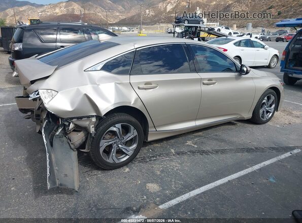 1HGCV1F48JA023618 2018 HONDA ACCORD Gold Սալոնի 360 աստիճան տեսք