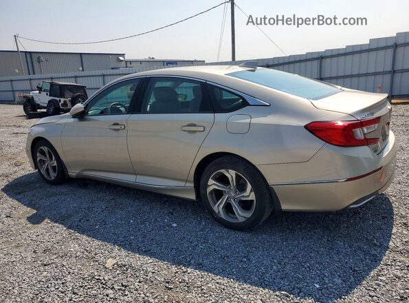 1HGCV1F48JA071068 2018 HONDA ACCORD Beige Задня ліва чверть