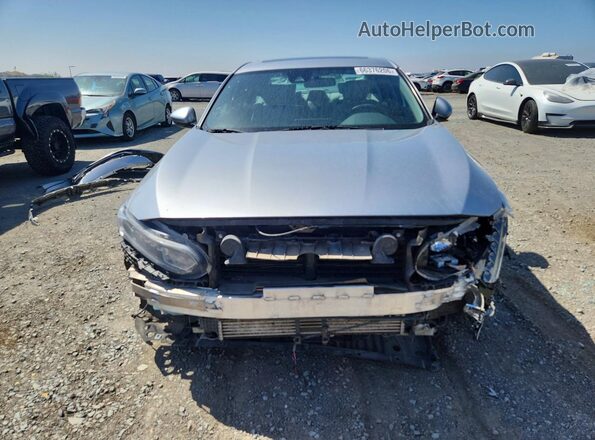 1HGCV1F48KA022700 2019 HONDA ACCORD Silver Widok z przodu