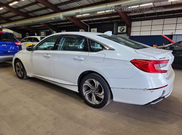1HGCV1F48KA162231 2019 HONDA ACCORD White წინა მარჯვენა
