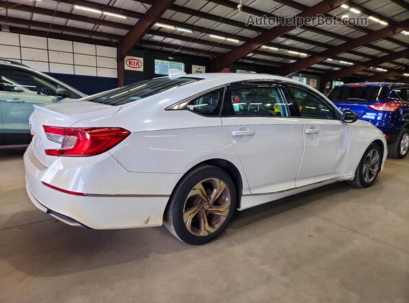 1HGCV1F48KA162231 2019 HONDA ACCORD White წინა ხედი
