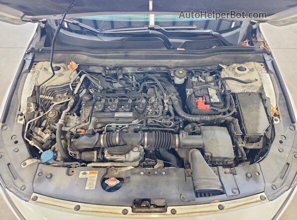 1HGCV1F48KA162231 2019 HONDA ACCORD White 