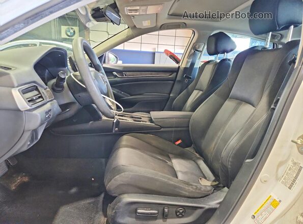 1HGCV1F48KA162231 2019 HONDA ACCORD White VIN კოდის სტიკერის ხედი