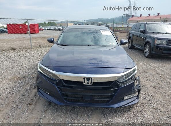 1HGCV1F48LA019409 2020 HONDA ACCORD Dark Blue ხელსაწყოთა პანელის ხედი