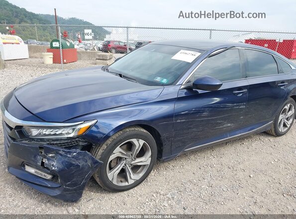 1HGCV1F48LA019409 2020 HONDA ACCORD Dark Blue წინა ხედი